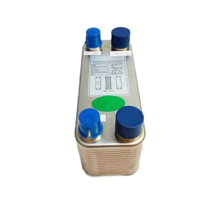 Brazed Plate Heat Exchanger 30 Plates Wort Chiller,Max 4.5 MPa 316 Stainless Steel Material Homebrew Wort Chiller