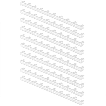 Beehive Frame Spacers Beekeeping Spacing Tool, Beehive Frame Clips, 10PCS Beehive Frame Shelves, Beekeeper Tool, Plastic, Durable & Easy Installation, Essential
