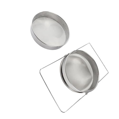 Stainless Steel Honey Filter Beekeeping Double Sieve Strainer 18 Mesh 25 Mesh 304 Apiary Equipment for Beekeepers Professional Tools