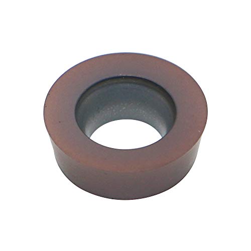 Carbide Milling Insert Round RPMW1003 MO (R5) CNC Milling Machine Indexable Milling Insert, Multilayer Coated Lathe Tool Insert,Suitable for Processing Steel and Stainless Steel.10 Pieces/Box - size: RPMW1003MO VP
