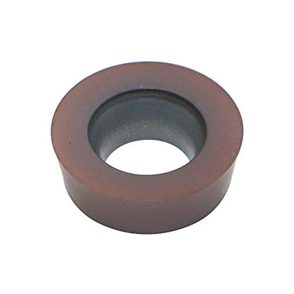 Carbide Milling Insert Round RPMW1003 MO (R5) CNC Milling Machine Indexable Milling Insert, Multilayer Coated Lathe Tool Insert,Suitable for Processing Steel and Stainless Steel.10 Pieces/Box - size: RPMW1003MO VP