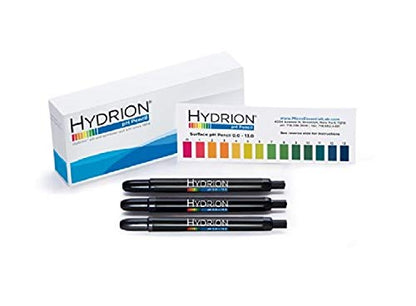 Micro Essential Lab P-12M Hydrion Insta-Chek Surface pH Pencils, 0 - 13 pH (Pack Of 3)