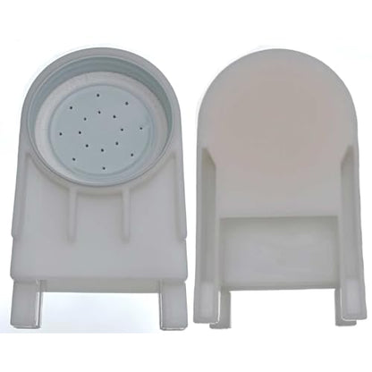 4 Pack Mason Jar Bee Feeder,White Bee Feeders for Hives,Bee Waterer for Outside Garden Use, Compatible with Regular and Wide Mouth Jars, Beekeeping Supplies for Hive Feeding - color: White