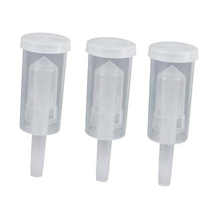 6pcs Homebrew Fermentation Lock One Way Exhaust Water Sealed Check Valve for Beer Wine and Cider Brewing Fits Stoppers Easy to Use - size: 6 pcs
