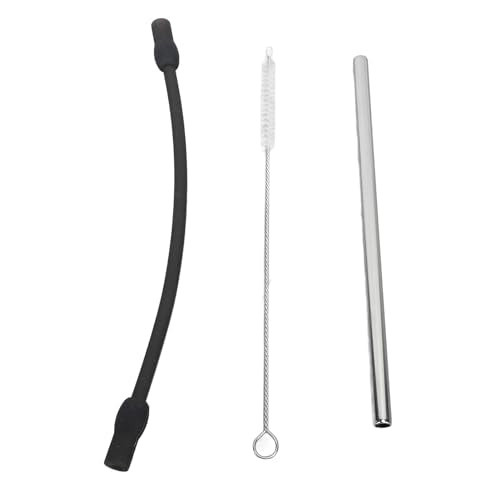 Coffee Machine Replacement Tube Set with 6.8in Cleaning Brush for Frother and 8.6in Automatic Coffee Machine Milk Replacement Hose Compatibility with Siemen Coffee Machine