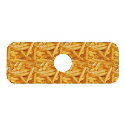 Fries Faucet Mat For Kitchen Sink, Absorbent Countertop Protector, Quick Dry Sink Splash Guard Pad, Waterproof Draining Mat 15" X 5.5" - color: Style 1