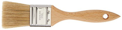 Ateco Pastry Brush, 1.5-Inch Wide Head with Natural White Boar Bristles, Stainless Steel Ferrule & Wood Handle - size: 1.5" Wide, style: White Boar Bristle