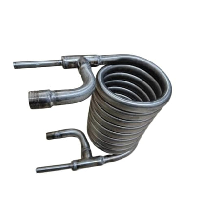 1PC Counterflow Wort Chiller Stainless Steel Coil Tube Chillers Garden Hose Fittings Homebrew Beer Cooler