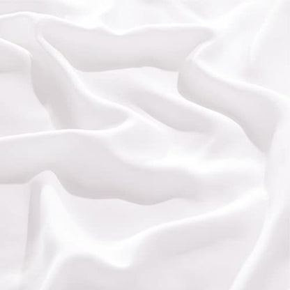 Bedsure PureWoven 100% Rayon Derived from Bamboo, Queen Sheets, 4 Pieces | Cooling Sheets for Hot Sleepers, Breathable & Silky Soft, 16" Deep Pocket, Hotel Luxury Bedding, White - color: 02 - White, size: Queen