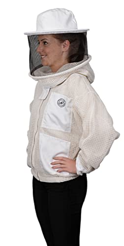 Humble Bee 320 Ultravent Beekeeping Jacket with Round Veil - size: XX-Small