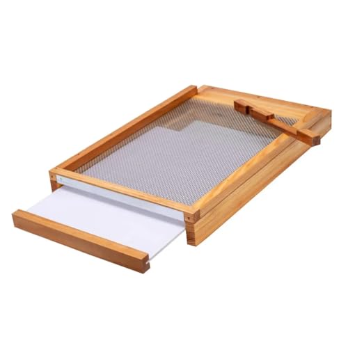 Beehive Screened Bottom Board 10 Frames LANGSTROTH - Hygienic Bottom Board - Wax Coated