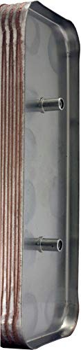 B3-12A 30 Plate Beer Wort Chiller Garden Hose x 1/2" Hose Barb 7.5"x2.9"