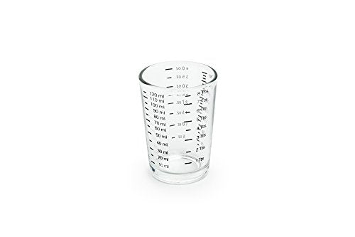 Fox Run Mini Measuring Cup Shot Glass, 4 Ounce - size: 4 oz, style: Set of 1