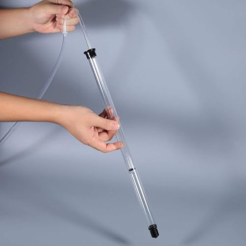Auto Siphon 4.27ft, Racking Cane for Beer Wine Bucket Carboy Bottle with Tubing Plastic Beer Bottle Filler Home Brewing for Wine Making