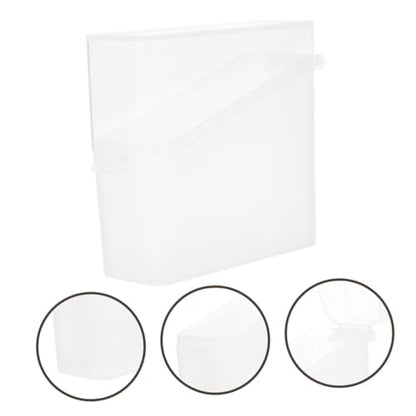 LIFKOME 2pcs Airtight Crisper Box for Storage Cheese Keeper Box Edges Food Storage Containers for Fridge