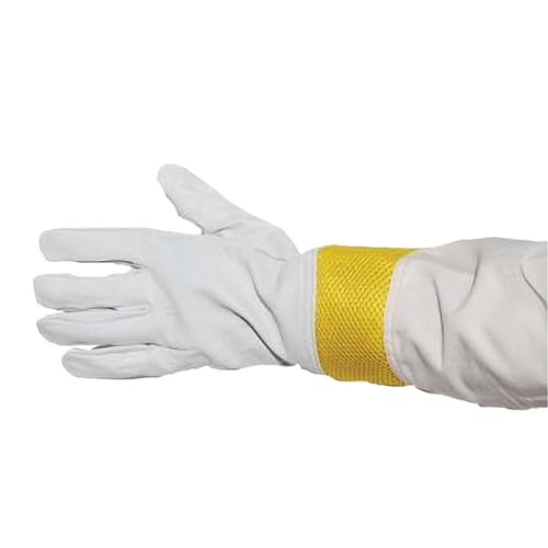 Mann Lake Vented Goatskin Beekeeping Gloves XSM