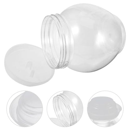 Healeved Plastic Fermentation Jar 800ml Kitchen Pickle Container with Airtight Seal Plastic Storage Jar for Kimchi and Vegetable Fermenting at Home