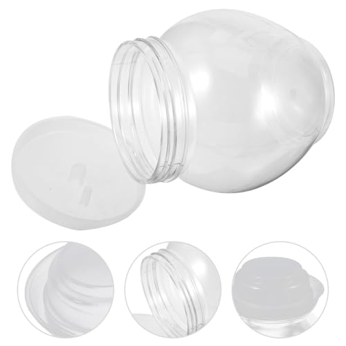 Hemoton Airtight 800ml Plastic Fermentation Pickle Jar with Sealing Lid Kitchen Kimchi Storage Container