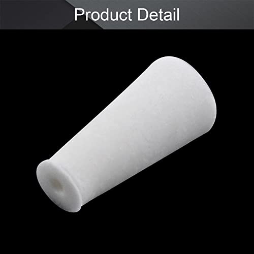 Othmro 10pcs Drilled Rubber Stopper with Airlock, White Drilled Bungs Stopper with 0.47" Hole for Fermentation Use, Homebrewing Beer Kombucha Airlock Stopper - size: 10pcs 12mm/0.47"