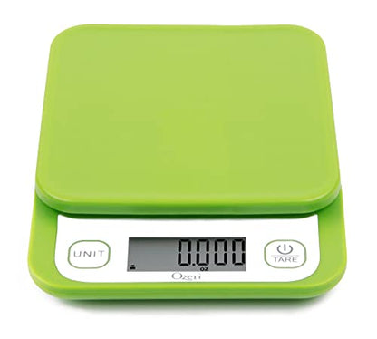Ozeri Garden and Kitchen Scale II, with 0.1 g (0.005 oz) 420® Variable Graduation Technology® - color: Lime Green