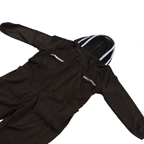 Ventilated Beekeeping Suit with Hat - Full - Body Sting Protected Beekeeper Gear for Adults