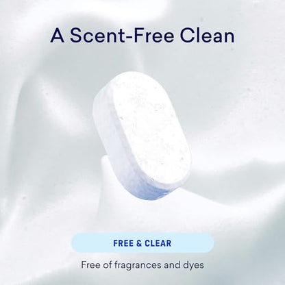 BLUELAND 100% Plastic-Free Dishwasher Detergent Tablets, 120 Count, Free & Clear, Eco-Friendly Dishwashing Pods, Cuts Grease & Stuck on Food, Rinses Clean for Streak-Free Shine - size: 120 Count (Pack of 1)