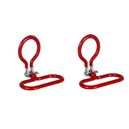 Heavy Duty Carboy Handle 2 Pack - Stainless Steel With Silicone Grip for 3/5/6/6.5 Gallon Glass Carboys - Homebrew Beer & Wine Fermenting Accessory