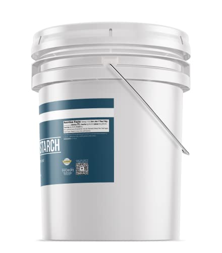 Earthborn Elements Citric Acid and Corn Starch Bundle, 5 Gallon Buckets, Food Safe, Food Additive