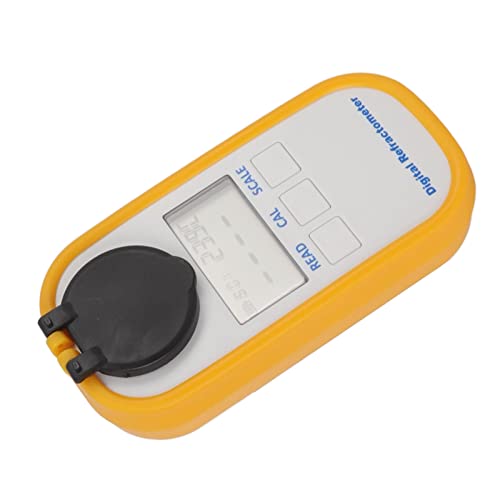 Pssopp 0‑80% Alcohol Tester, Digital Smart Brix Refractometer Home Making Wine and Brewing Beer Display for Easy Reading