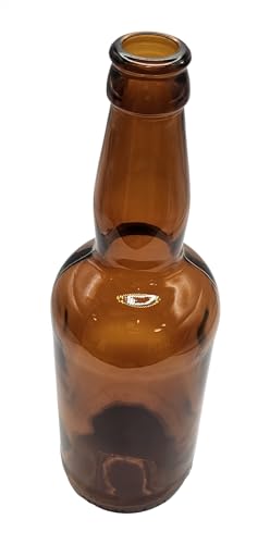 Home Brew Ohio (Beer Bottles Premium Ale Amber Crown Bottle 500ml - Case of 12