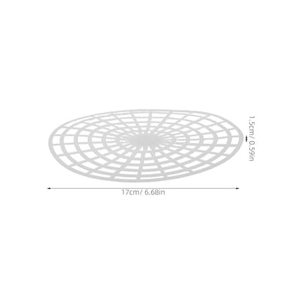 5pcs Plastic Pickling Mesh Plate: 7" Vegetable Fermentation Press for Canning Jars - Fermenting Tamper Tool for Kimchi Sauerkraut Pickled Chili - size: 17.00X17.00X1.50CM