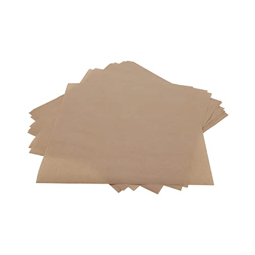 G.E.T. 4-TS4010 12" x 12" Brown Food-Safe Tissue Liner (1000 pieces per case) - color: Brown, size: 12" x 12", style: 1000 Sheets