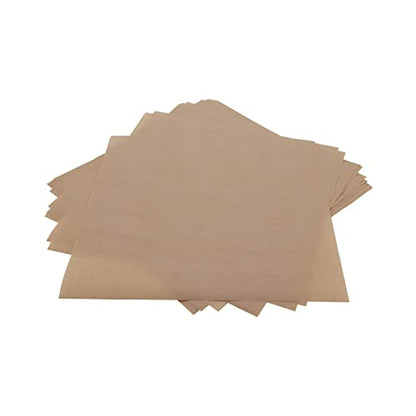 G.E.T. 4-TS4010 12" x 12" Brown Food-Safe Tissue Liner (1000 pieces per case) - color: Brown, size: 12" x 12", style: 1000 Sheets
