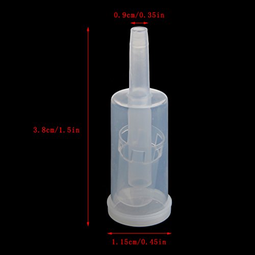 with Cap Beer Fermentation Wine Making Twin Bubble Grommet Airlocks