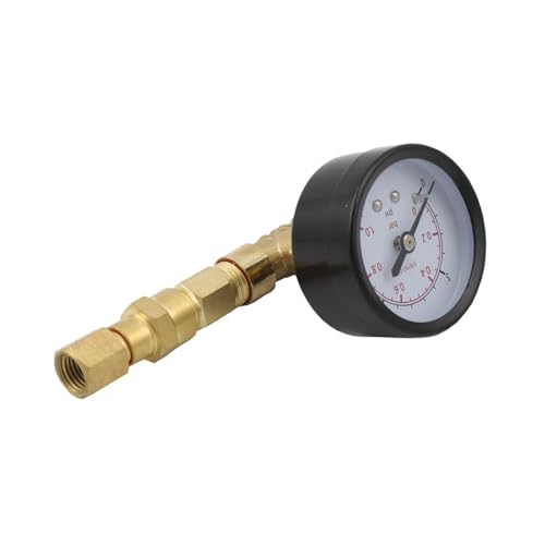 Home Brewing Ball Lock Pressure Relief Valve with Gauge 15psi Spunding Homebrew Beer Carbonation Regulator Brewing Accessories