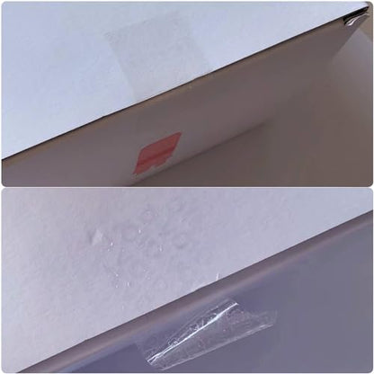 Transparent Blank Tamper Evident Labels Crystal Clear Sealing Package Seal Self Adhesive Security Warranty Void Tamper Proof Stickers (100pcs Rectangle) - style: 100pcs Rectangle