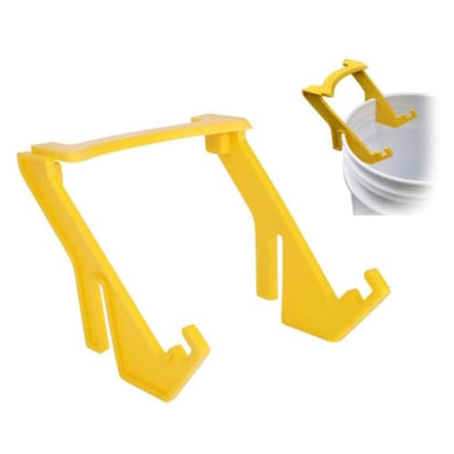 Yellow Plastic Bee Honey Bucket Rack Frame Grip Holder Beekeeping Beekeepers Tool