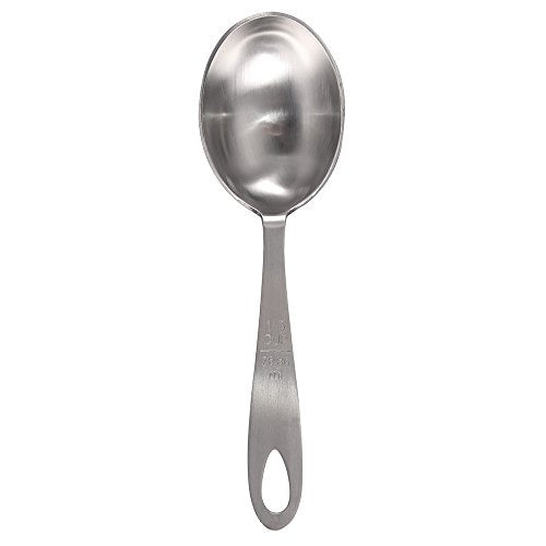 Lindy's MPC4 4-Piece Stainless Steel Measuring Scoop Set,Silver, 9 inches long - size: 9 inches long