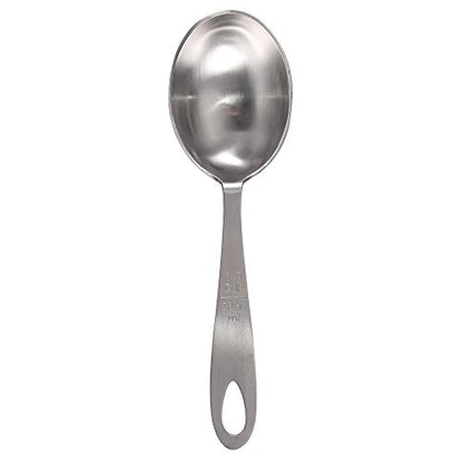 Lindy's MPC4 4-Piece Stainless Steel Measuring Scoop Set,Silver, 9 inches long - size: 9 inches long