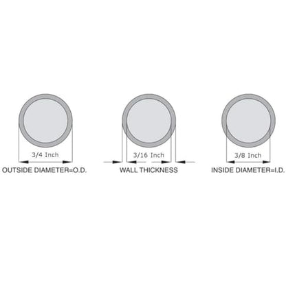 OCS Parts 3/8" ID x 3/4" OD Silicone Tubing | 10 Feet | High Temp, Food Grade Silicone Tubing for Brewing, Food, Beverage, Oils, Detergents, Liquids and Gases, Air, Plumbing, Ponds, AC and HVAC - size: 3/8" ID x 3/4" OD, style: 10 feet