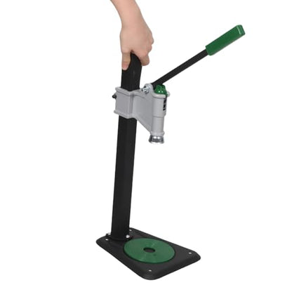 Manual Beer Bottle Capper Tool - 7.8"-18.3" Adjustable Desktop Bench Capper for Glass Bottles - Soda Capping Machine for Hobby Brewing Kitchen Use