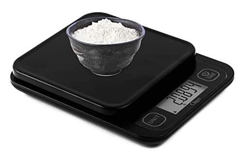 Ozeri Garden and Kitchen Scale II, with 0.1 g (0.005 oz) 420® Variable Graduation Technology® - color: Black