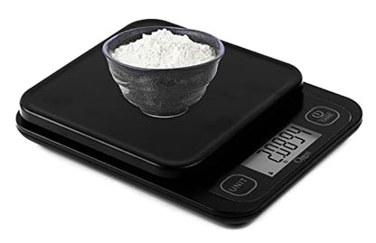 Ozeri Garden and Kitchen Scale II, with 0.1 g (0.005 oz) 420® Variable Graduation Technology® - color: Black