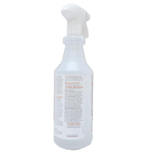 Bussit Clean Foodservice Surface Sanitizer & Cleaner, Spray and Wipe, Kills 99.9% of Kitchen Bacteria, 1 Quart (Each) - size: 32 Fl Oz (Pack of 1)