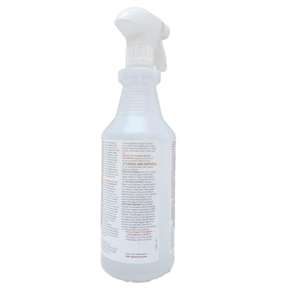 BussitClean Food Surface Sanitizer & Cleaner, 1 Quart (Case of 12), Kills 99.9% of Kitchen Bacteria - size: 32 Fl Oz (Pack of 12)