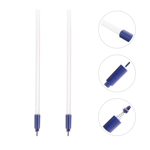 Bottling Wand with Valve Plastic Wine Bottle Filler and Beer Bottle Filling Wand 12.99 Inch Homebrewing Tool for Wine Making Bottling Kit 2 Pack