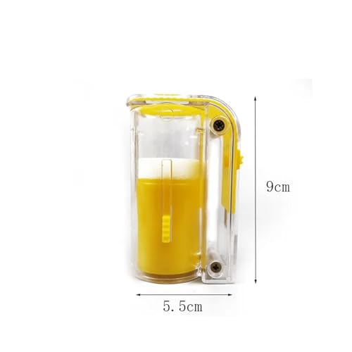 6Pcs Bee Queen Marking Catcher Plastic One Handed Marker Bottle Plunger Plush Beekeeper Tool Garden
