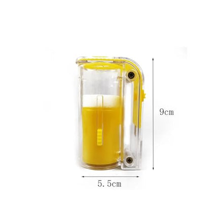 6Pcs Bee Queen Marking Catcher Plastic One Handed Marker Bottle Plunger Plush Beekeeper Tool Garden
