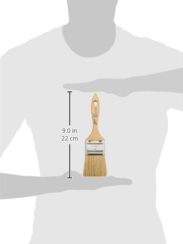 Ateco White, 2" Wide - size: 2" Wide, style: White Boar Bristle