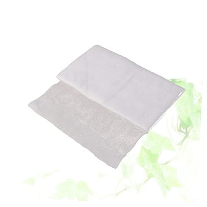 IMIKEYA 3pcs Pure Cotton Cheesecloth Fabric Unbleached Gauze Cooking Strainer Cheese Making Cloth - color: Whitex3pcs, size: Size 2x3pcs